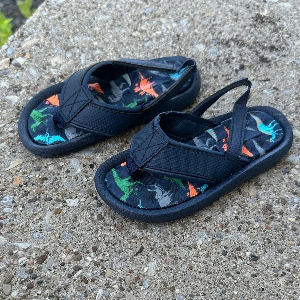 Dinosaur Sandals size 6-7